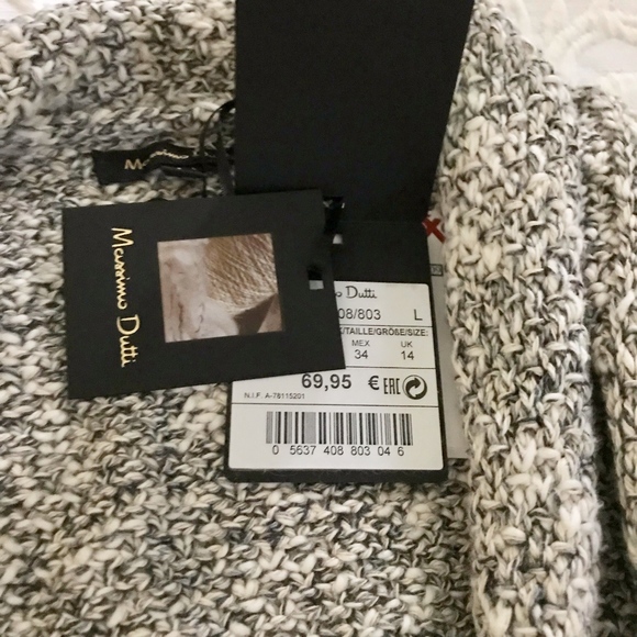 💥SOLD💥from $54) Massimo Dutti sweater coat, NWT - Picture 2 of 8